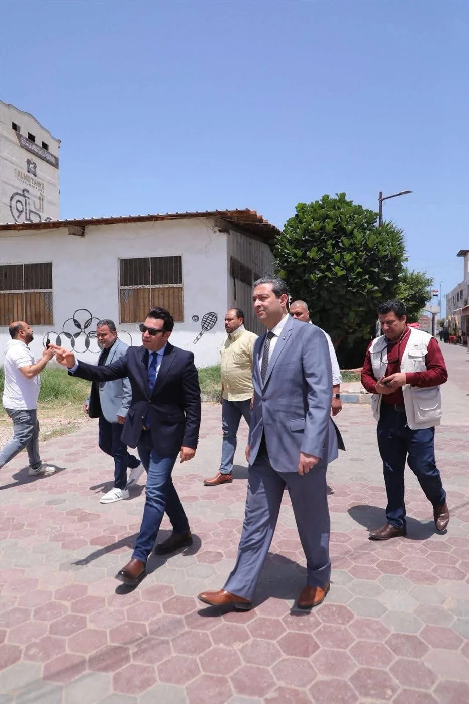 المحافظ ووكيل وزارة الرياضة يزوران مركز شباب مدينة دمياط لمتابعة جهود التحسين والتطوير المحافظ ووكيل وزارة الرياضة يزوران مركز شباب مدينة دمياط لمتابعة جهود التحسين والتطوير
