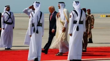 بعد زيارته للسعودية.. ترامب يحل في قطر
