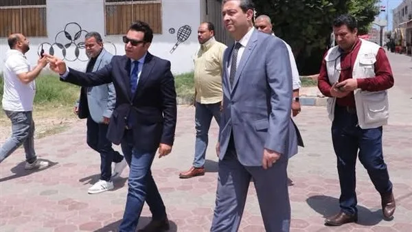 محافظ دمياط يراقب استراتيجيات التحسين في مركز شباب المدينة محافظ دمياط يراقب استراتيجيات التحسين في مركز شباب المدينة