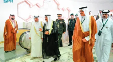 أمير الكويت يغادر العاصمة السعودية الرياض