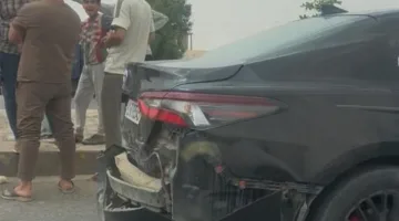 الانبار: حادث اصطدام ثلاث مركبات جنوب الرمادي