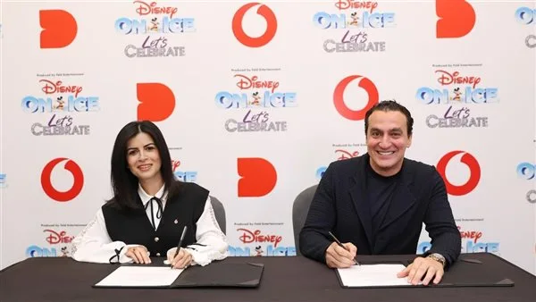 عروض “ديزني أون آيس” بالتعاون الاستراتيجي بين ڤودافون مصر وDINO Activations