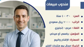فرص عمل في السعودية: مندوب مبيعات بمرتبات مغرية مع توافر 5 شروط وطلبات