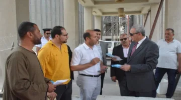 محافظ الغربية يقوم بجولة تفقدية لتسليم ذهب الحقول في طنطا