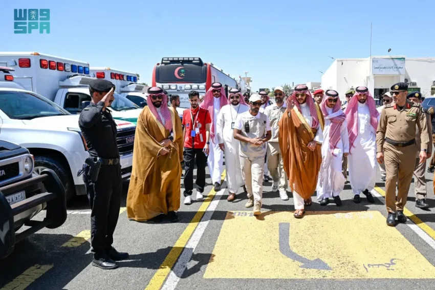 محافظ الطائف يشهد جاهزية صحة الطائف لموسم الحج