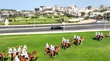 فيديو: استقبال ترامب بالعرضة الشعبية القطرية