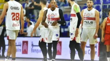 فريق سلة الزمالك يواصل تحضيراته لمواجهة الأهلي في دوري السوبر