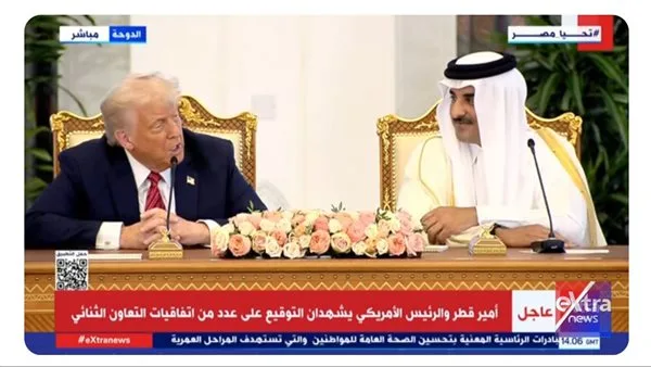 ترامب: تحدثت مع أمير قطر حول القضايا النووية الإيرانية والأزمة في أوكرانيا