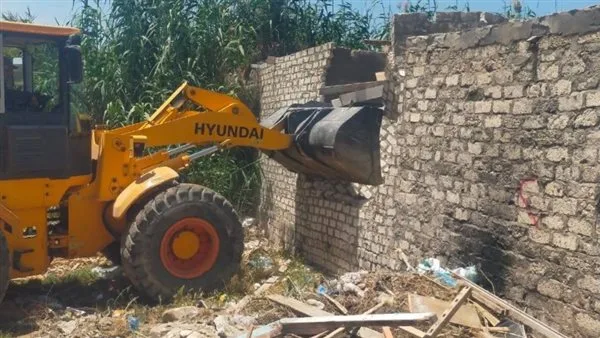حملات واسعة النطاق لإزالة التعديات على ممتلكات الدولة في الإسكندرية