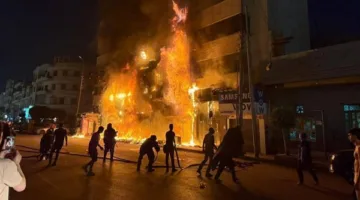 تفاصيل انفجار أسطوانة أكسجين في مخزن للمواد المستعملة بالدقهلية