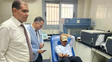 حملة شاملة للتبرع بالدم دعماً لمستشفى كفر الشيخ الجامعي