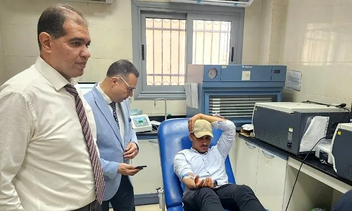 حملة شاملة للتبرع بالدم دعماً لمستشفى كفر الشيخ الجامعي حملة شاملة للتبرع بالدم دعماً لمستشفى كفر الشيخ الجامعي