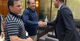 وصول الدفعة الأولى من الرياضيين من ليبيا تحت قيادة الكابتن حسام البدري