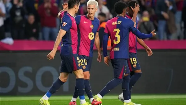 قبل مواجهته مع إسبانيول: ما الذي يحتاجه برشلونة لتحقيق اللقب بشكل رسمي؟