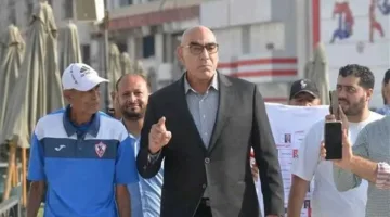 هشام نصر يتولى مؤقتًا رئاسة النادي حتى عودة حسين لبيب من فرنسا.