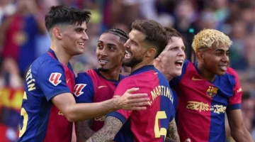 برشلونة يسعى لتأمين لقب الدوري أمام إسبانيول