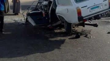 جثة وخمسة جرحى، من بينهم شقيقان.. إليكم أسماء ضحايا حادث تصادم سيارة بيجو بشاحنة في قنا