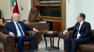 رئيس حزب الكتائب النائب سامي الجميل ناقش مع الرئيس عون الأوضاع العامة في البلاد ومسار الانتخابات البلدية والاختيارية.