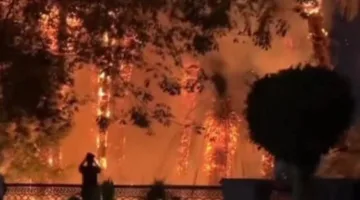 تفاصيل نشوب حريق ضخم على كورنيش النيل في المنيل.. والجهات القضائية تبدأ التحقيقات