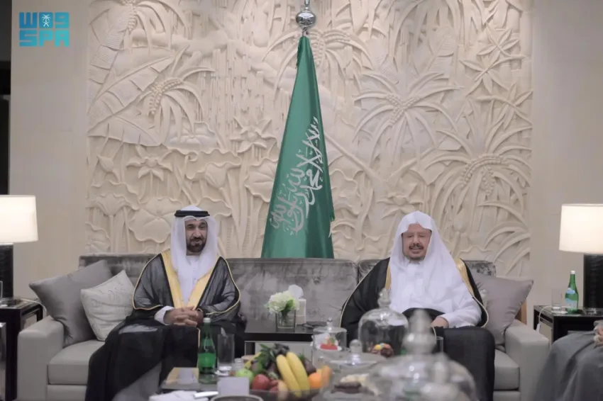 رئيس مجلس الشورى يستضيف رئيس البرلمان العربي رئيس مجلس الشورى يستضيف رئيس البرلمان العربي