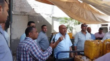 إغلاق منشأة لتدوير الزيوت المستعملة في أوسيم بالجيزة