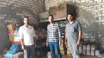 ضبط 820 قطعة حلوى فاسدة وبقال يهرب مواد تموينية للسوق السوداء في البحيرة