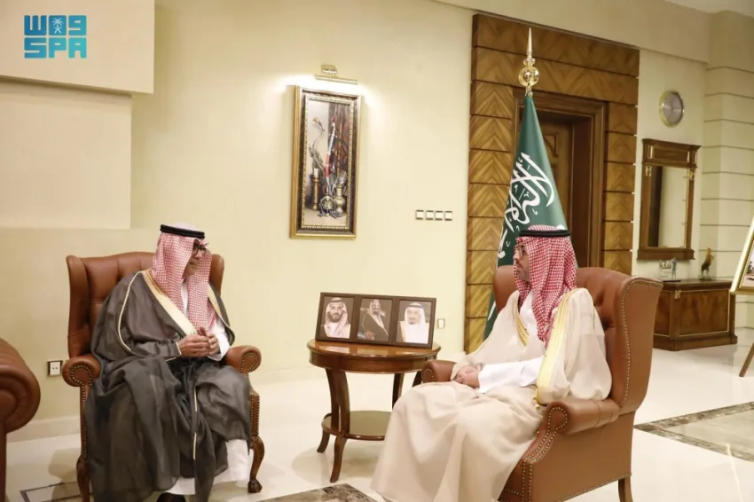 محافظ جدة يلتقي بالمدير التنفيذي لمؤسسة مواصلات جدة