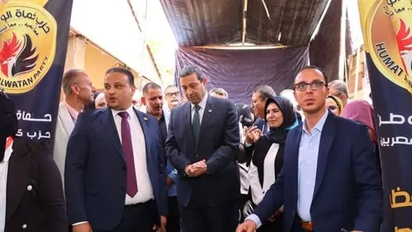 محافظ دمياط يزور القافلة الطبية المجانية لحزب حماة الوطن في السنانة محافظ دمياط يزور القافلة الطبية المجانية لحزب حماة الوطن في السنانة