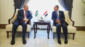 مستجدات اجتماع وزير الخارجية مع رئيس وزراء فلسطين وزير الخارجية