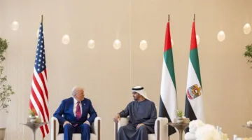 ترامب وبن زايد يشهدان إطلاق المرحلة الأولى لمجمع الذكاء الاصطناعي في أبوظبي