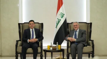 وزير الخارجية والتعاون الإفريقي المغربي يصل إلى بغداد