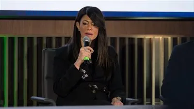 وزيرة التخطيط تساهم في مناقشة حول التحول البيئي في القطاع المالي بالأسواق النامية وزيرة التخطيط تساهم في مناقشة حول التحول البيئي في القطاع المالي بالأسواق النامية