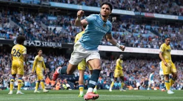 مرموش يسعى لتحقيق أول ألقابه مع مانشستر سيتي في نهائي كأس إنجلترا ضد كريستال بالاس