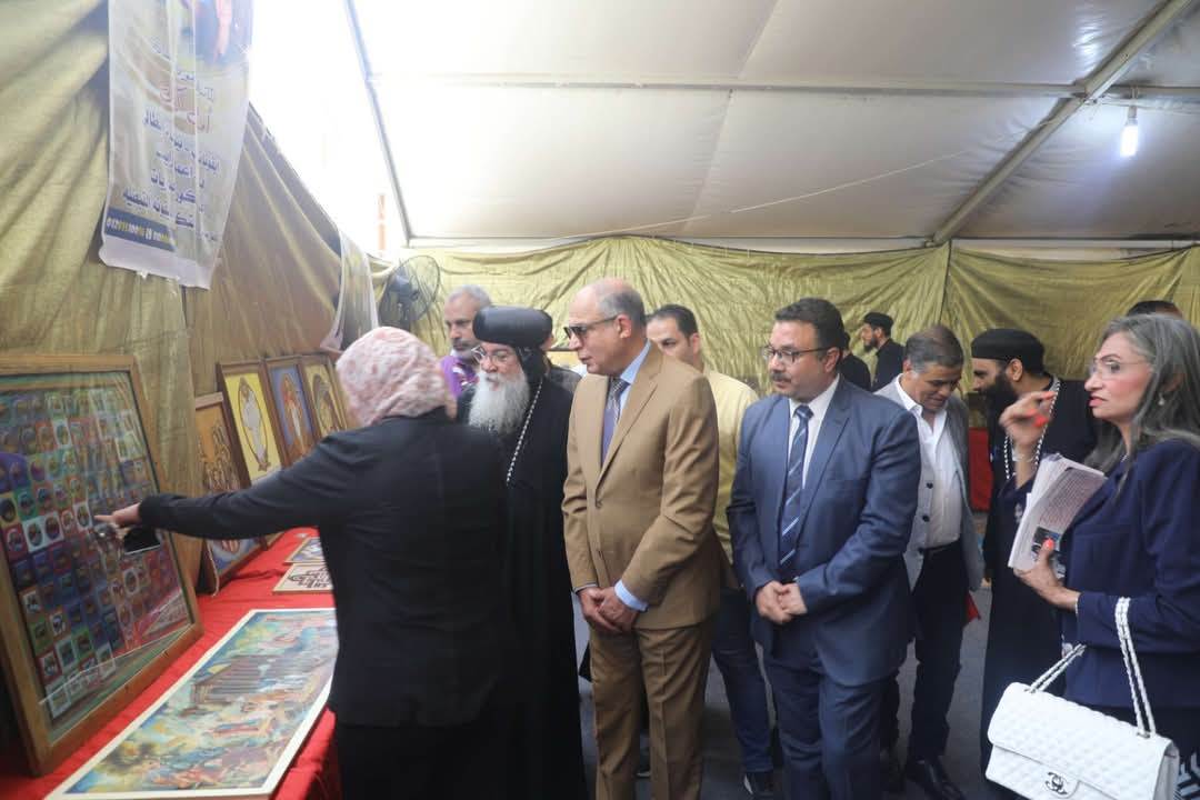 محافظ المنيا خلال الملتقى