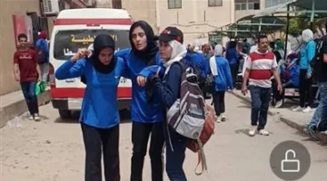 بالأسماء والصور.. وصول عدد الطالبات المصابات بالإغماء إلى ٤٦ طالبة في جامعة طنطا