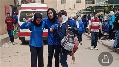 بالأسماء والصور.. وصول عدد الطالبات المصابات بالإغماء إلى ٤٦ طالبة في جامعة طنطا بالأسماء والصور.. وصول عدد الطالبات المصابات بالإغماء إلى ٤٦ طالبة في جامعة طنطا