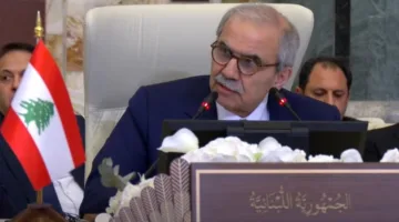 رئيس الوزراء اللبناني: لا يمكن تحقيق التنمية دون استقرار ونسعى للعودة إلى محيطنا العربي.