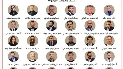 تشكيل الأمانة المركزية للشباب بقيادة حسام غالي وحازم إمام وعماد متعب.. ‘الجبهة الوطنية’ تكشف عن التشكيل الجديد تشكيل الأمانة المركزية للشباب بقيادة حسام غالي وحازم إمام وعماد متعب.. ‘الجبهة الوطنية’ تكشف عن التشكيل الجديد