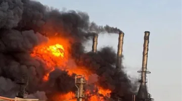 انفجار في محطة تكرير النفط في بيجي