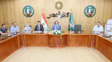 اجتماع هام لمحافظ المنوفية حول الوضع الحالي لمشروعات الخطة الاستثمارية