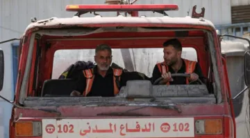 الدفاع المدني في غزة: 75% من مركباته توقفت عن الخدمة