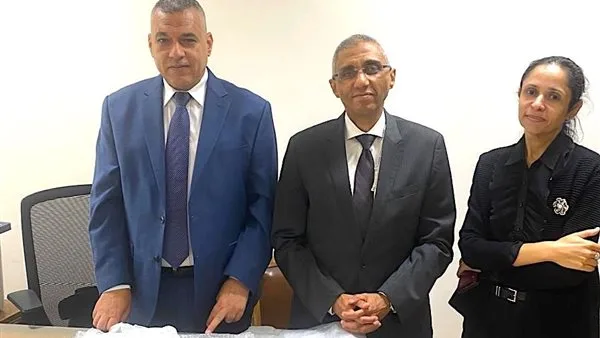 وزارة السياحة والآثار تستلم القطع الأثرية من وزارة الخارجية والهجرة وتودعها في المتحف المصري بالتحرير. وزارة السياحة والآثار تستلم القطع الأثرية من وزارة الخارجية والهجرة وتودعها في المتحف المصري بالتحرير.