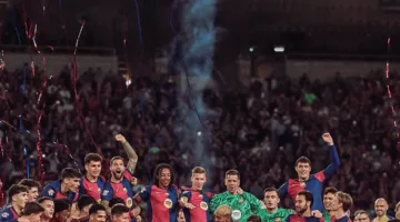 عاجل | فياريال يبدد سعادة برشلونة في ليلة احتفاله بالتتويج بالدوري الإسباني