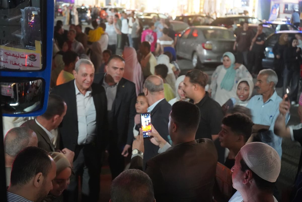 محافظ الغربية يودع حجاج الغربية