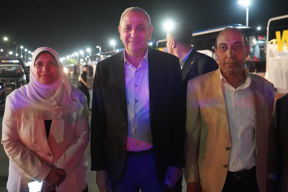 محافظ الغربية يودع حجاج الغربية