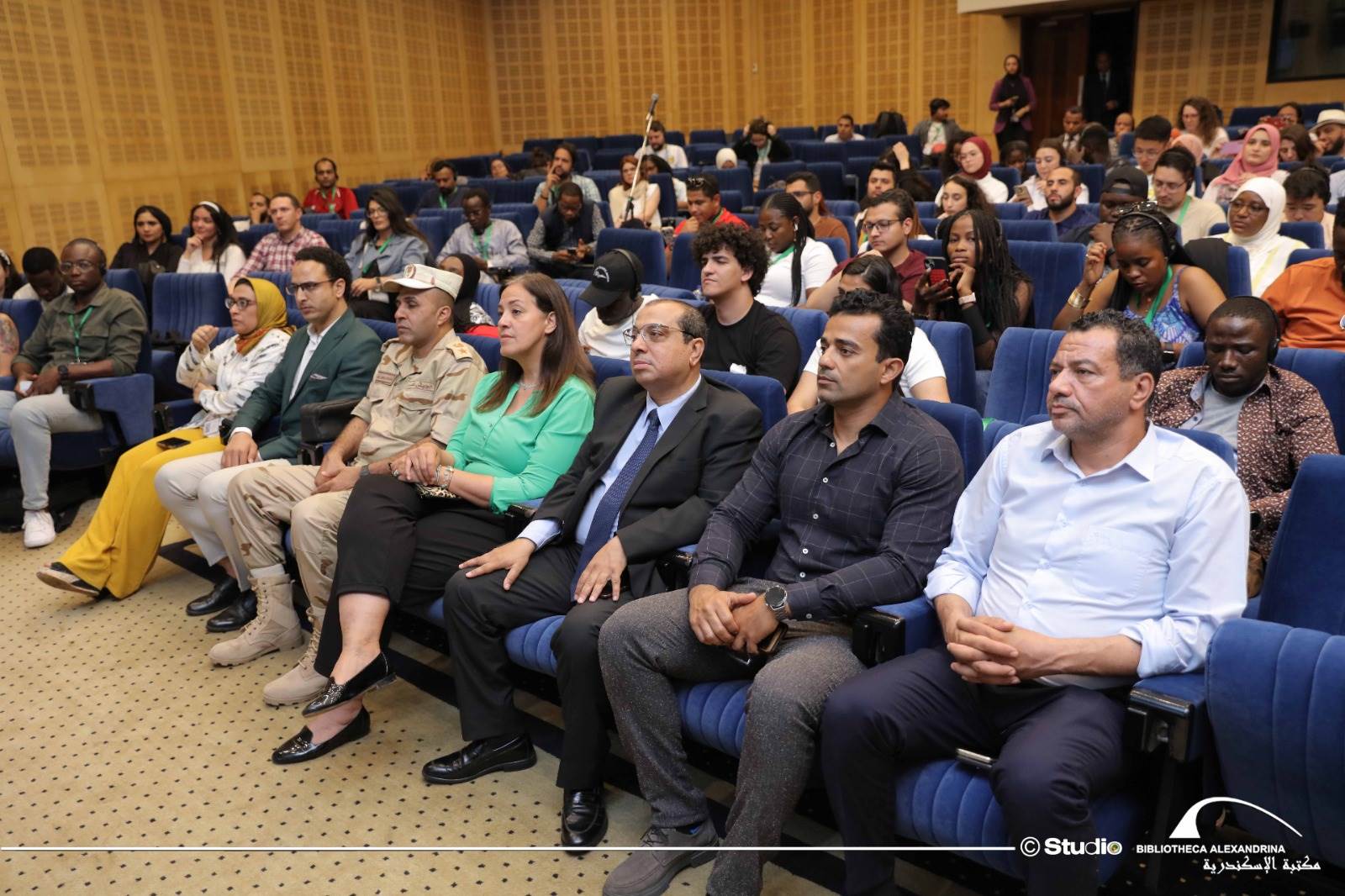 تحت رعاية فخامة الرئيس عبد الفتاح السيسي رئيس الجمهورية  مكتبة الإسكندرية تستضيف وفد منحة ناصر للقيادة الدولية في نسختها الخامسة