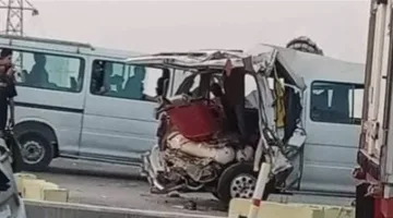 إصابة 11 فردًا جراء انقلاب سيارة على طريق شبين القناطر – كفر حمزة
