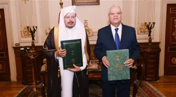الدكتور حنفي جبالي يستقبل رئيس مجلس الشورى السعودي