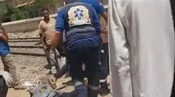 مصرع فرد في حادث تصادم قطار عند مزلقان عبد الحكيم عامر بالإسماعيلية