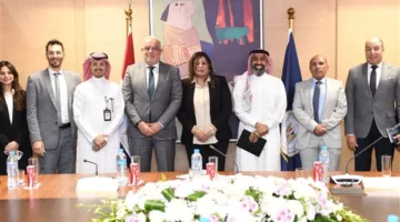 سامية سامي تستقبل وفداً من ممثلي البنك الدولي ووزارة الحج والعمرة السعودية والبنك المركزي السعودي.